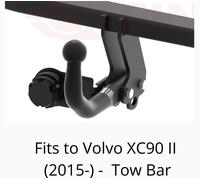 Tow Bar For Volvo XC90 II (2015-) & NO ELECTRICS - V305