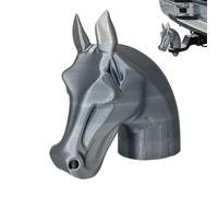 Tow Bar Protector Modern Horse Head Vehicle Decoration