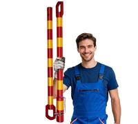 Tow Bar Towing Pole, Car Rear Collision Prevention Trailer Spring Cushioning Rod, Household Towbar Hitch for Emergency Breakdown
