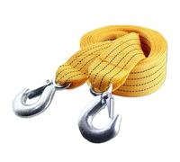 Tow Cable for Truck - Heavy Duty Vehicle Recovery Rope, Strong Pull Strap for Cars RVS | Yellow Emergency Tow Cable for Vehicle Assistance, Auto Failure, Roadside Safety, Safe Transportation