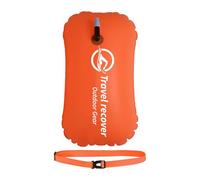 Tow Float for Open Water Swimming - Inflatable Swim Buoy and Outdoor Float Suit for Swimmer Athletes