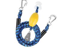 Tow Harness for Tubing, Supports up to 4 Users, Pull Attachment, with Hook and 360° Rotating Pulley, Ski Tow Rope, for Inflatable Floats, Outdoor Kayak, Surfing, Water Sports