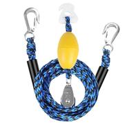 Tow Harness for Tubing - Towing String Supports Up To 4 Users,with Hook and 360 Degree Swivel Pulley Boat Towing Harness - for Float Ball Pontoon Bar Kayak Surf River Pool