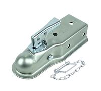 Tow Hitch, 2 X 3 Inch 5000 Lbs Trailer Coupler Hitch Ball Coupling Straight Tongue RV Parts Camper Caravan Accessories