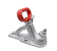 Tow Hitch, 2000KGS 3 Holes Casting Trailer Coupler Coupling Connector Fits 50mm Hitch Ball RV Camper Caravan Accessories Parts