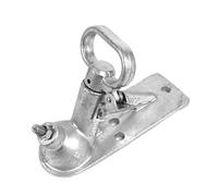 Tow Hitch, 2000KGS 4 Holes Casting Trailer Coupler Coupling Style Connector Fits 50mm Hitch Ball RV Camper Caravan Accessories Parts