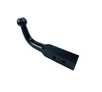 Tow Hitch, 50X50 SOLID Solid Trailer Pintle Hook Tow Bar 4inch Hitch Ball Mount 3500KGS Trailer Car Camper Accessories Caravan Components(2inch ball size)