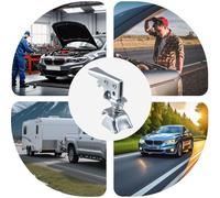 Tow Hitch Attachment - Bike Trailer Attachment | Secure Quick Release 2 Inch Copler | Rust Proof Replacement Component For Automotive Maintenance | Ensures Long Life