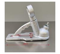 Tow Hitch, Australian Trailer Coupler RV Tractor Hook Ball Head Cover Cast Steel Trailer Coupler 2-hole Connector 3-hole Connector(3-hole connector)