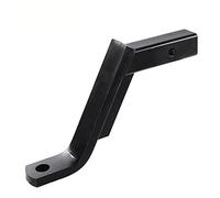 Tow Hitch, Heavy Duty 8 Inch Steel Trailer Drop Towbar Tongue Ball Mount Hitch Fits 2 Inch Receiver Boat RV Parts Accessories