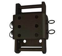 Tow Hitch Height Adjuster - Drop Plate Towing Adapter - Jeeps, Trucks, 4x4s - MAX Tow 3500kg - 270mm - Black