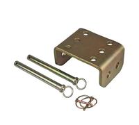 Tow Hitch Height Adjuster Sliding Drop Plate & Pin Spares - Gold Zinc - Land Rover, 4x4, Height Adjustable Hitches (Plate & Pins)