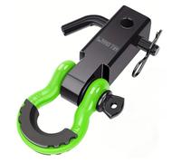 Tow Hitch Receiver Shackle Hitches Receiver D Ring Shackles, Towing Accessories for Vehicle Recovery