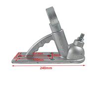 Tow Hitch, Trailer 2000kgs 3holes Casting Trailer Coupler Trailer Coupling Trailer Connector Style 50mm Hitch Ball Trailer Parts(4Holes)