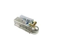 Tow Hitch, Trailer 2000lbs 1-7/8" X 2'' Ball Trailer Coupling Hitch Back Trailer Coupler Straight Tongue RV Parts Camper Caravana Accces(with Lock)