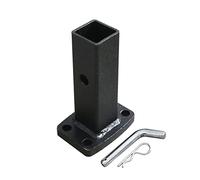 Tow Hitch, Trailer 50 X 50 MM Pintle Hook Receiver Hitch Adapter Plate Mount Camper RV Parts Caravan Accessories