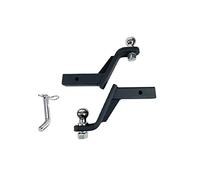 Tow Hitch, Trailer 6inch Drop Towbar Tow Bar Ball Mount Tongue Hitch Trailer Car RV Boat Parts Accessories(With 50mm hitch ball)