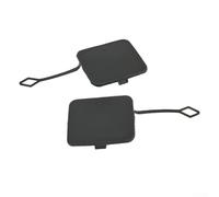 Tow Hook Cover for BMW X3 F25 Rear Bumper 2011-2014 - Unpainted Plastic Exterior Trim Compatible with Left and Right Side Bumper Parts