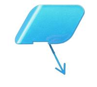 tow hook cover Front Bumper Towing Hook Eye Cover Cap For Fit For Jazz GE GE6 GE8 GP1 2011 2012 2013 Tow Hook Hauling Trailer(BLUE)