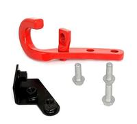 Tow Hook Cover Rear Left Trailer Hitch Receiver For Jeep For Wrangler JL JK JLU 2018-2021 Car Accessories(Red for JK)