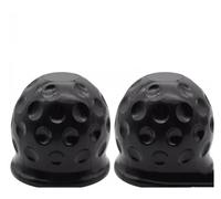 Tow Hook Cover Tow Bar Ball Cap Protector Towing Hitch Trailer Towball Cover 50mm Car Exterior Towing Hauling Parts Eye Hook Cover