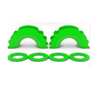 Tow Hook Cover Towing Bars D-Ring Shackle Isolators With Washers For Standard 3/4 Inch Shackles Bumper Protect Accessories Eye Hook Cover(GREEN)