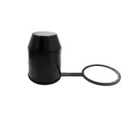 Tow Hook Cover Universal 50mm Tow Bar Cap Trailer Ball Cover Hook Ball Shape Towing Hitch Tow Bar Protector For RV Trailer Eye Hook Cover