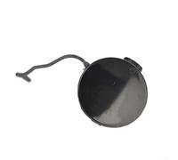 Tow Hook Eye Cap Cover for Front Bumper, Compatible with 2011 2014 For Porsche For Cayenne, Black ABS Plastic