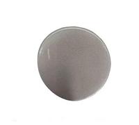 Tow Hook Eye Cover For 3 Series 318 320 330 335 2005-2011 For E90 Car Front Bumper Tow Hook Cover Caps With Color Black White Silver Red(Model B Silver)