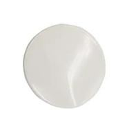 Tow Hook Eye Cover For 3 Series 318 320 330 335 2005-2011 For E90 Car Front Bumper Tow Hook Cover Caps With Color Black White Silver Red(Model B White)