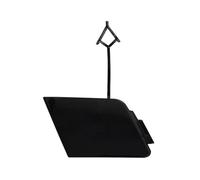 Tow Hook Eye Cover For VW For Tiguan 2012 2013 2014 2015 2016 2017 Front Tow Hook Cap 5N0807241A(Black)