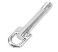 Tow Hook, Heavy Duty Reliable Durable Off-Road Trailer Hitch Ring for SUVs Trucks Adventure Enthusiasts Emergency Recovery Camping Trips Off-Road Towing Accessory