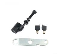 Tow Hook Lock Bolt for Thule T2 for vertex Doubletrack for revolver | Bike Rack, Anti Vibration for hitch Device with Single Key Lock Cylinder and Dust Cover, Steel Security Part