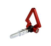 Tow Hook,Tow Bar Tow Hook For Bmw Car Trailer Racing Screw Aluminum Cnc Triangle Ring Tow Towing Hook Race Towing Bars(Red)