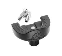 Tow Ready (63228 'Gorilla Guard' Coupler Lock for 2" Couplers,silver