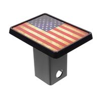 Tow Receiver Tube Plug ABS Hitch Cover for Suvs and Trucks | Push on Install, Blocks Rain and Snow, Decorative Debris Blocking, off Road Use, Hitch Receiver Tube