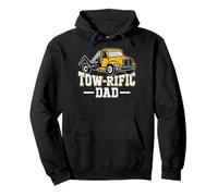 Tow-Rific Dad - Tow Truck Driver Fathers Day Wrecker Dad Pun Pullover Hoodie