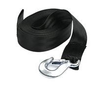 Tow rope 2 tons Car Towing Rope Strape Cable With U Hooks Shackle High Strength Nylon With Reflective Light For Truck Trailer SUV(4m)