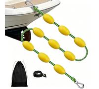 Tow Rope for Boat - Double Hook Heavy Duty Lines | 60FT Tube Tow Rope for Boating | for Towing Boarding Kayak Skiing Wakeboarding Fishing Drift Boating Lake River Beach