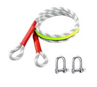 Tow Rope Strap Car Towing Rope Off-road Vehicle Can Tow 20 Tons Of Rope Tow Ropes for Cars(5m-3t)