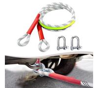 Tow Rope with Dual Hooks The Essential Gear for Offroad Adventures and Emergencies (3 tons)