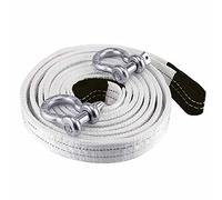 Tow Strap Heavy Duty， Recovery Strap 2” X 26’ Towing Strap With Two Towing Hooks -33,000 LB Break Strength -Polyester Recovery Kit For Getting Unstuck(Black,5m-5T)