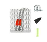 Tow Straps Heavy Duty With Loops, 10T/22046lb Break Strength Emergency Recovery Strap With Reflective Strip, 2 Safety Hooks, High Strength Towing Strap For Car, Truck, Off-Road(Size:3 meters)