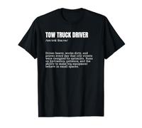 Tow Truck Driver Definition Funny Value Graphic T-Shirt