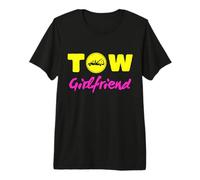 Tow Truck Driver Girlfriend Tow Operator Wrecker Funny Cute Premium T-Shirt