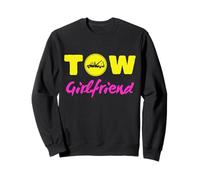 Tow Truck Driver Girlfriend Tow Operator Wrecker Funny Cute Sweatshirt