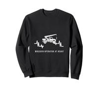Tow Truck Driver - Wrecker Operator At Heart - Towing Humor Sweatshirt
