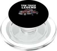 Tow Truck Legend Heavy Duty Recovery Operator PopSockets PopGrip for MagSafe