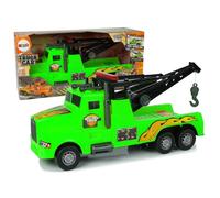 Tow Truck Road Assistance With Rope Green 1:10 Top Quality Toy