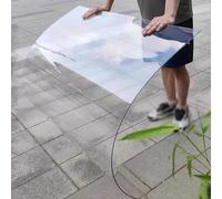 tow000ack Polycarbonate Sheets Clear Plastic Roofing Sheet,1.2mm Water Proof UV Protected PC Transparent Durable Panel,Outdoor Garden Greenhouse Covering,Easy to Cut (0.5m x 1m(1.64ft x 3.3ft))
